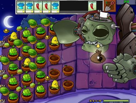 #植物大战僵尸 第二遍冒险模式5-10