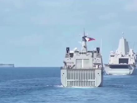 菲律宾借美航母狐假虎威,南部战区军演强势打脸#菲律宾 #美国