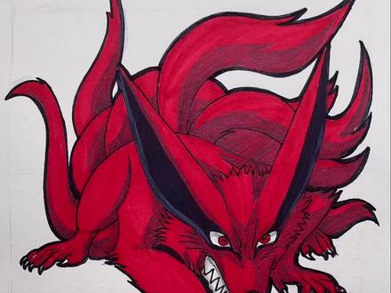 教你们画一期九尾,起形勾线上颜色然后用自动铅笔加阴影部分。#九尾 #鸣人九尾 #手绘 #动漫手绘 #手绘教程 #sky全能手绘 #艾尚手绘馆 #火影 #火影忍者 #火影忍 #九尾狐 #绘画过程 #一起学画画 #手绘动漫 #简笔画教程