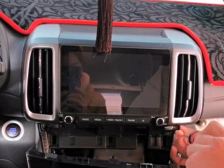 现代ix35升级飞歌GS2全语音智能车机。#大屏导航#内容启发搜索