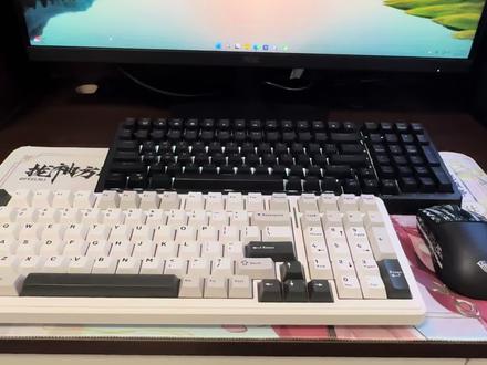 #键盘 狼蛛f99和rkg98