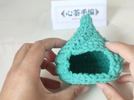 钩针手工毛线仓鼠窝松鼠窝自制宠物窝水滴仓鼠窝 #钩针教程 #手工diy