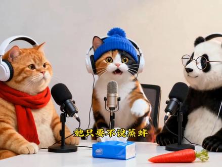 萌宠播客:“蒸蚌,反正不是这个就是那个”#萌宠认物挑战 #萝卜纸巾 #超级无敌大开门 #蒸蚌 #我和我的猫