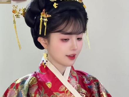 新手教程|3分钟超详细!明制汉服发型教程 #汉服发型教程 #明制发型教程 #汉服发型 #古风发型 #发型教程