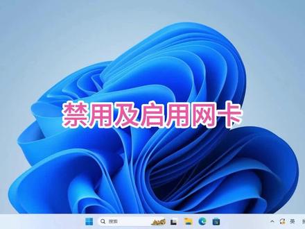 禁用及启用网卡#电脑技巧 #电脑 #电脑知识 #操作系统 #小技巧 #windows11 #win11 #win #网络管理 #网络设置