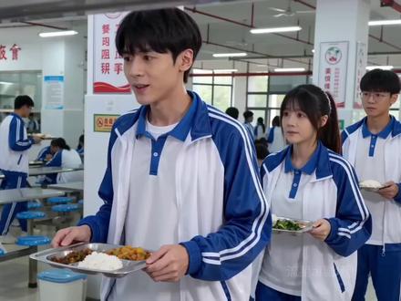 打王者玩不同英雄去食堂打饭的待遇 (3)#AI创作浪潮计划 #AI新春游园会 #王者 #少司缘 #瑶