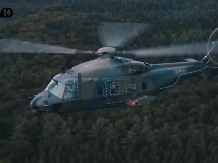 北约直升机:NH90 #军事迷 #军事发烧友 #nh90直升机