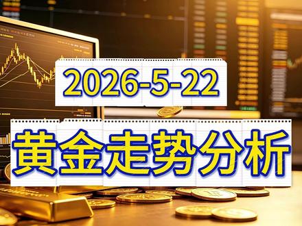 5月22黄金走势分析 #黄金 #白银 #金价 #黄金走势 #热点小助手