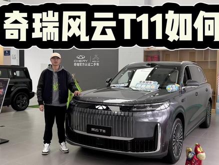 用料扎实配置高,20万预算可入手大号SUV!奇瑞风云T11如何选?#dou是好车 #抖音汽车 #奇瑞风云T11