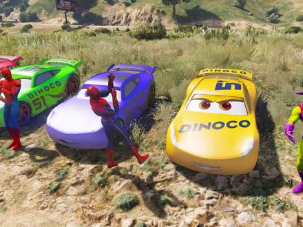 新麦昆汽车对战托马斯火车挑战赛