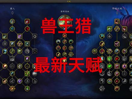 兽王猎最新天赋 #魔兽世界 #兽王猎 #兽王猎天赋