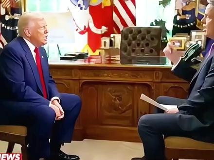 4月29日,美国广播公司(ABC)记者就上任百天主题对美国总统特朗普进行专访。