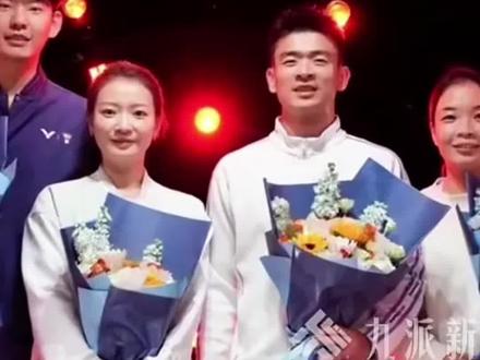 国羽“功勋四将”退役仪式
刘雨辰、郑思维、
黄雅琼、陈清晨