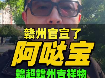 赣超吉祥物阿哒宝出圈 赣超赣州吉祥物“阿哒宝”官宣出圈,网友神评太有意思了#赣州赣超#阿哒宝 #赣超 #客家文化 #赣州