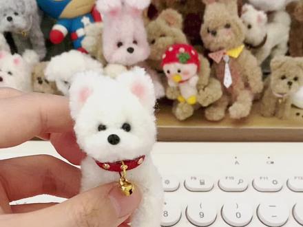 这次的修勾比之前的多一点点步骤,不过也很简单,一起做起来吧!#扭扭棒教程 #扭扭棒狗狗 #手工diy