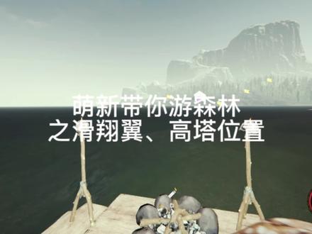 萌新带你游森林之滑翔翼、高塔位置#steam游戏 #原创 #野外生存 #森林