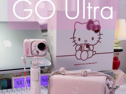 Go Ultra x HelloKitty开箱验机激活与拍照人像参数设置3分钟保姆级教程!#goultra #hellokitty #运动相机 #hellokitty相机 #goultra配件