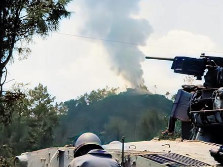 1945年,吕宋岛战役真实影像,含有日军被完虐镜头 #真实影像 #历史 #历史事件 #真实事件 #二战 #日军