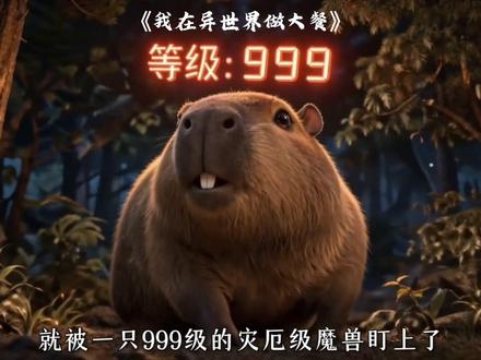 恁咋这么好看嘞#穿越小说的底层逻辑 #水豚的生活环境