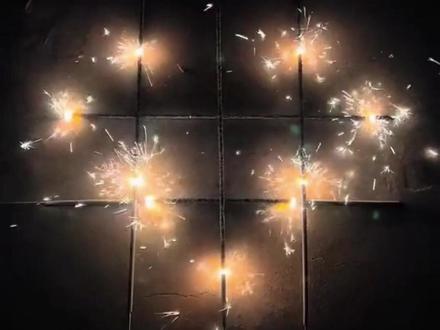 仅需5根仙女棒,打造新年的甜蜜与惊喜! #仙女棒 #手工diy #仙女棒烟花 #玩出新花样