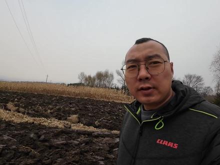 进口拖拉机配国产农具黑土地上飞奔,别说国产不好是你没买到好的 #农忙 #秋翻地 #黑土地#传凯#尖峰翻转犁