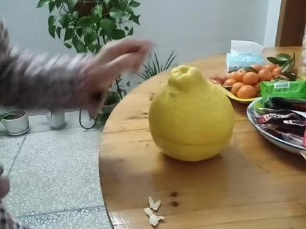 教你剥完柚子皮的柚子,放多少天都不会坏,又不会干 #剥柚子