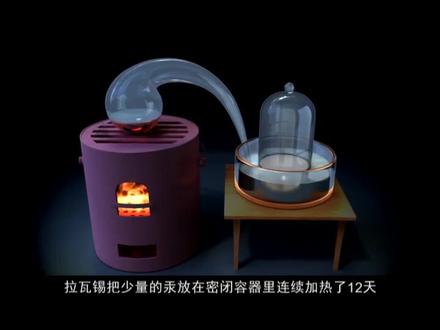 拉瓦锡测定空气中氧气的含量#化学实验