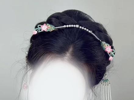 少女明制汉服发型教程来啦! #汉服发型教程 #大明少女 #国风 #手残党也能学会的发型 #原创古风计划