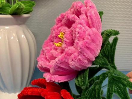 #创作灵感 【扭扭棒牡丹花叶子教程】
#扭扭棒 #手工diy #手工 #扭扭棒花束
