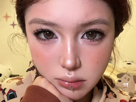 轻亚裔妆|舒服又耐看日常版#新手化妆教程 #眼妆 #学化妆