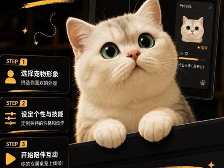 三步教你在CodeX里定制你的专属陪伴桌宠
#CodeXAPP #我在抖音聊科技 #科技下一站#假期宅家日记 #一人一个舍不得删的app