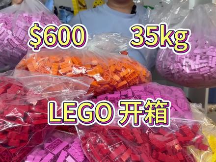 我在bricklink上买了10000砖块
#手工diy #乐高#二手乐高#乐高开箱