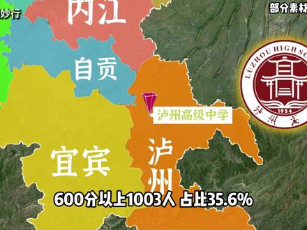 四川省2026年高考600分以上18大高中 #四川 #高中 #四川高中 #绵阳中学 #成都七中