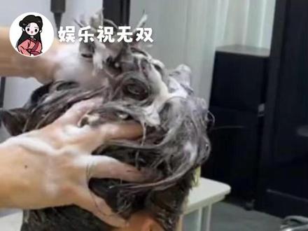 有谁还记得小时候理发店是有干洗头发的? #干洗头发 #洗头 #万万没想到 #细软塌 #大数据推荐给有需要的人