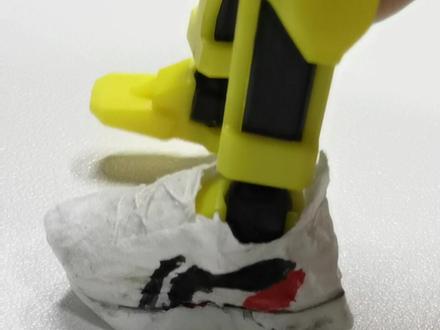 自制李宁龙雀 #自制鞋子 #diy #模型制作 #