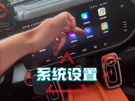 哈弗大狗系统设置有哪些功能?#哈弗大狗