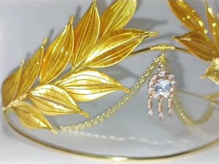 做桂冠真的能火吗?#非遗缠花 #桂冠 #发箍