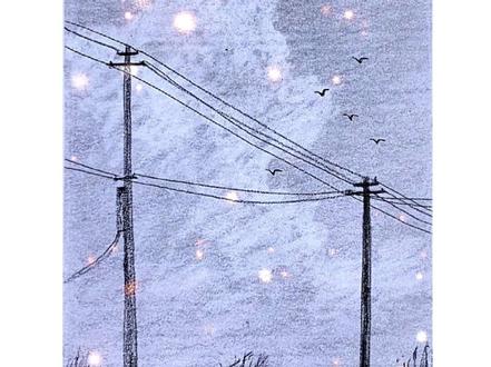 治愈系风景挑战!跟我画超简单小风景#零基础学画画 #画画 #绘画过程分享 #原来画画如此简单 #创作灵感