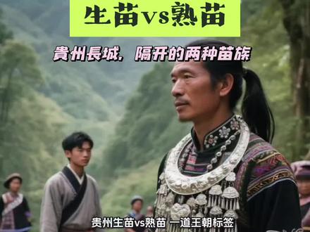 贵州生苗与熟苗,到底有啥区别? #生苗 #熟苗 #改土归流 #新疆六厅 #苗族文化