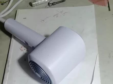 飞科吹风机不热,不出热风维修拆解方法