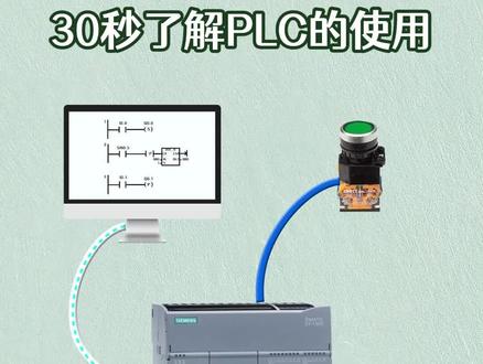 30秒了解PLC的使用#电工 #plc
