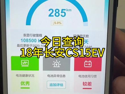 最近粉丝挑车的功力是越来越好了!恭喜老铁调到一台极品车况CS15EV#新能源汽车 #新能源二手车 #网约车 #长安新能源