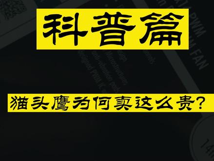 【猫头鹰散热器】猫头鹰为何卖这么贵?#好物推荐🔥 #装机 #diy电脑