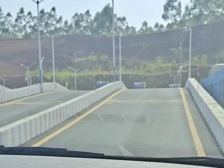 连平三角考场,科目二考试踩点全过程#学车的那些事 #学车真不容易 #科目二练车