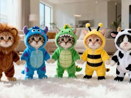 让宠物跳起舞来!动作迁移神器:Q版动漫+小猫跳舞视频,低显存 AI让宠物跳起舞来!SCAIL动作迁移神器:Q版动漫+小猫跳舞视频轻松生成,GGUF低显存可运行!#宠物跳舞 #动作迁移 #q版动漫人物 #comfyui #AI本地部署