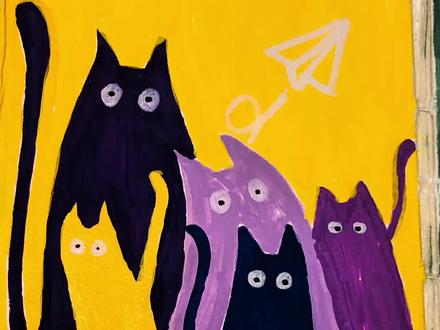 零基础学画画|1分钟学会画抽象小猫咪!🐈
#跟着抖音学画画 #零基础学画画 #绘画教程 #画画其实很简单 #治愈系