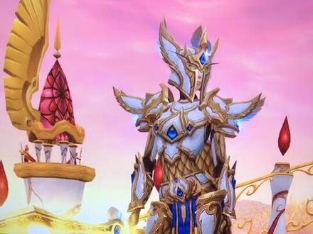 #魔兽幻化 今天给大家带来燃烧王座圣骑士板甲套装的幻化,搭配风暴符文剑,帅的不行了~战士死骑也可穿,胸拍卖行吧