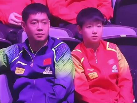 邱贻可获国家级教练,莎莎功不可没!#国乒正能量 #捍卫国乒荣誉