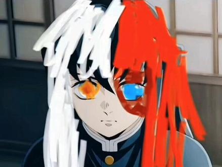 鬼灭之刃 #时透无一郎 无一郎招你惹你了