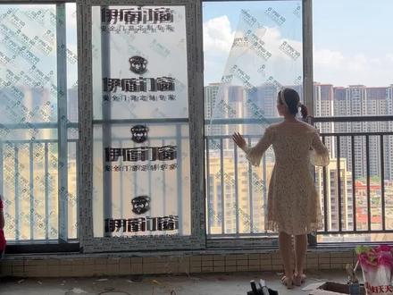 #创作灵感 千万不要选重型推拉门封阳台,看了视频,我都后悔了#断桥铝门窗 #封阳台 #系统门窗 #家装装修